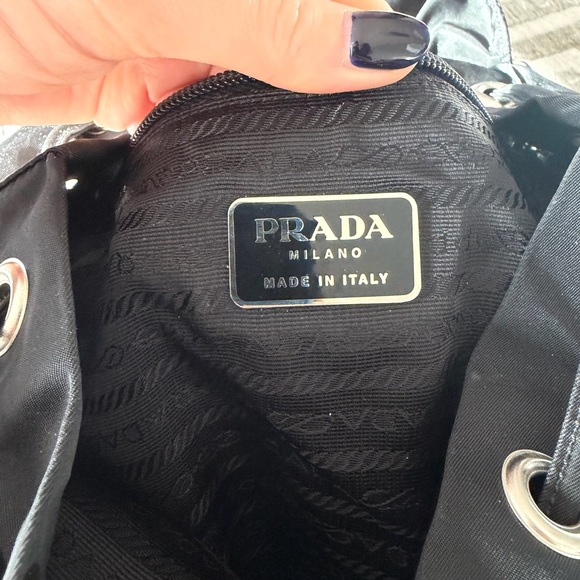 Prada women’s Black Nylon Backpack - Picture 2 of 10